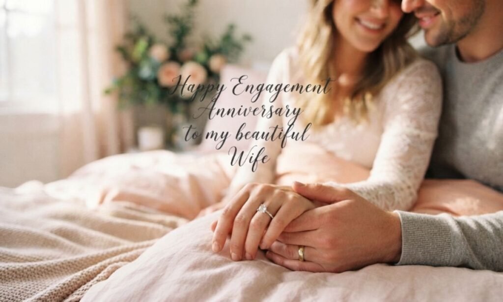 _Engagement Anniversary Wishes to Wife