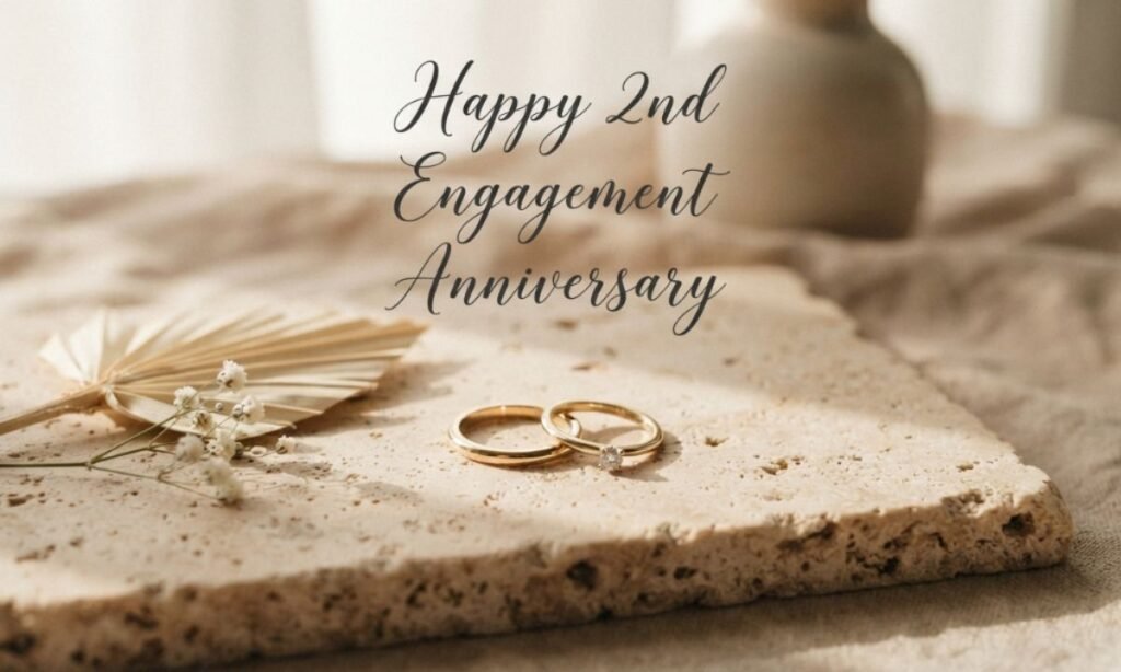 _Happy 2nd Engagement Anniversary Wishes