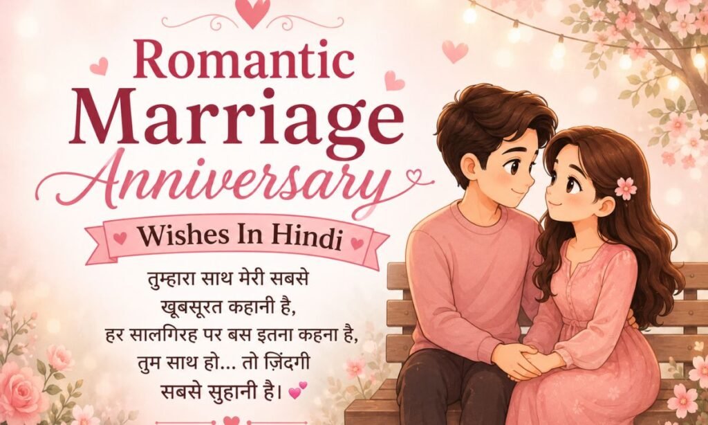 Romantic Marriage Anniversary Wishes In Hindi