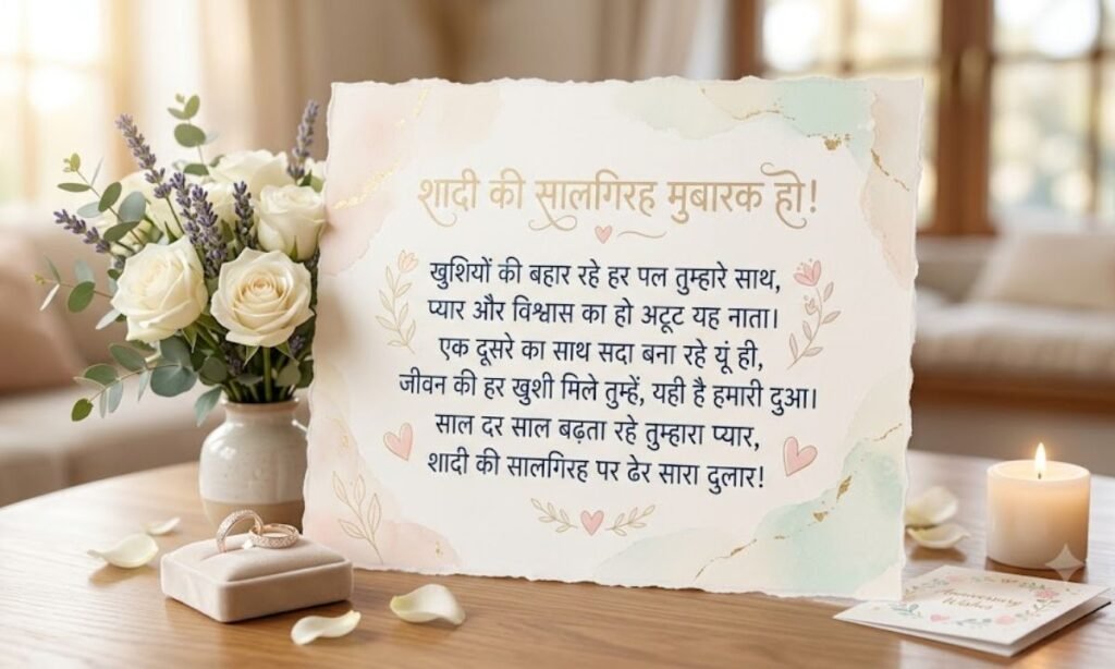 _anniversary wishes in hindi shayari