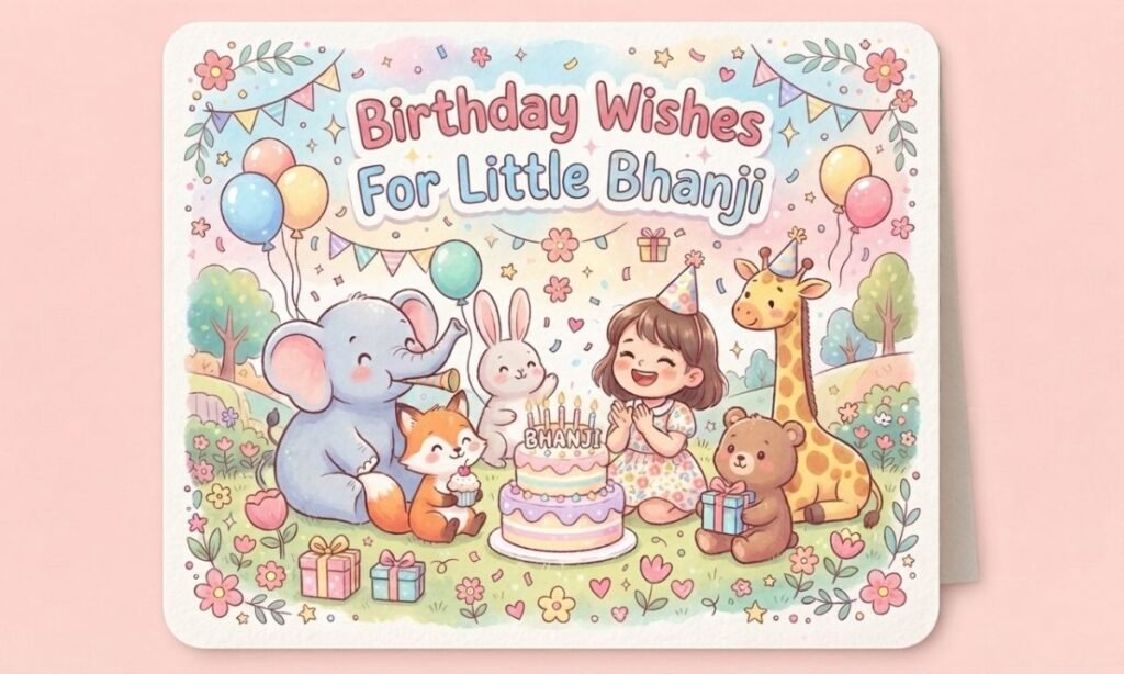 birthday wishes for little bhanji