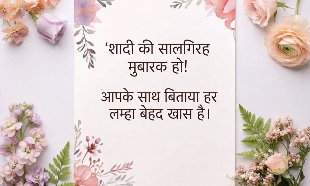 emotional anniversary wishes in hindi