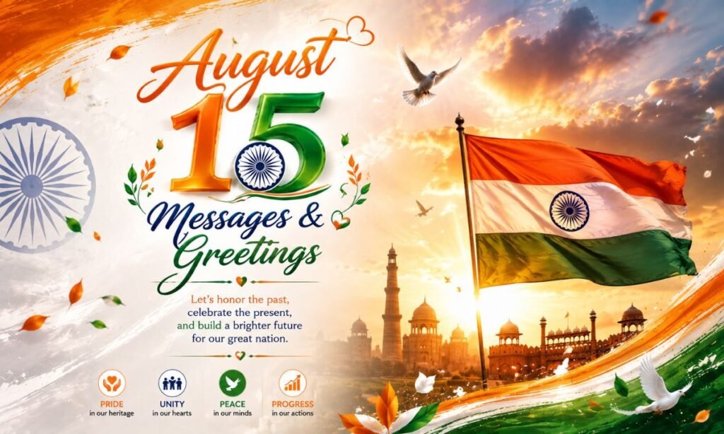 15 august greetings