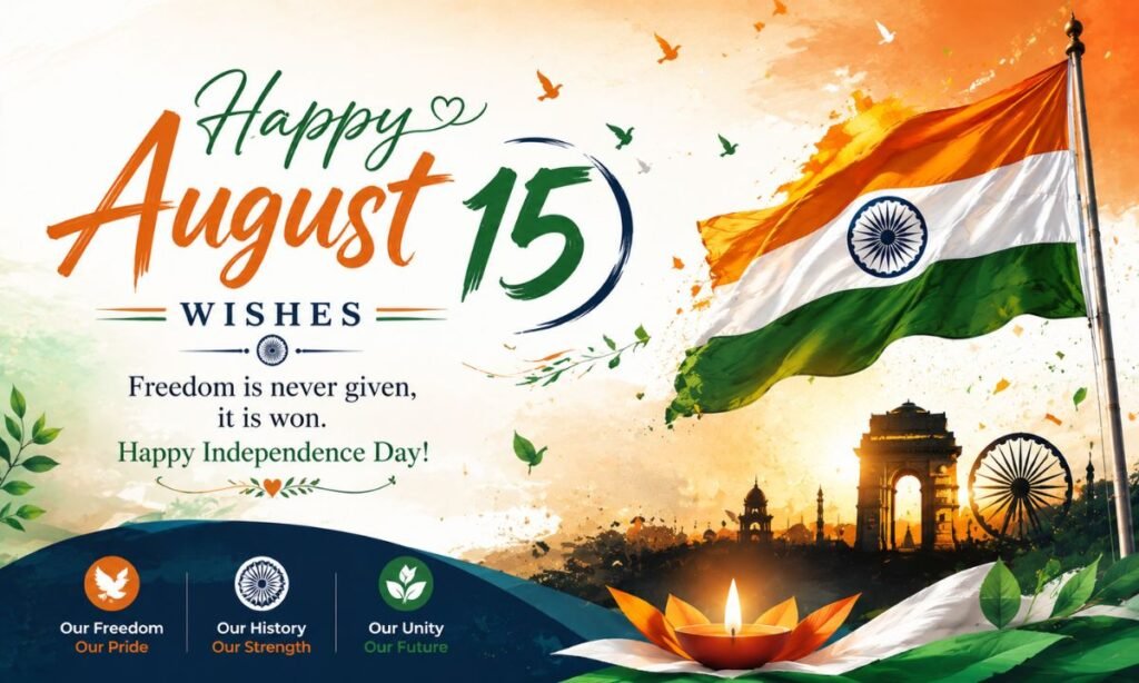15 august wishes
