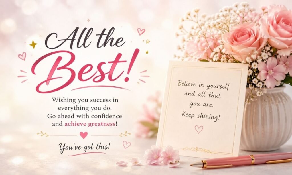 All the best message