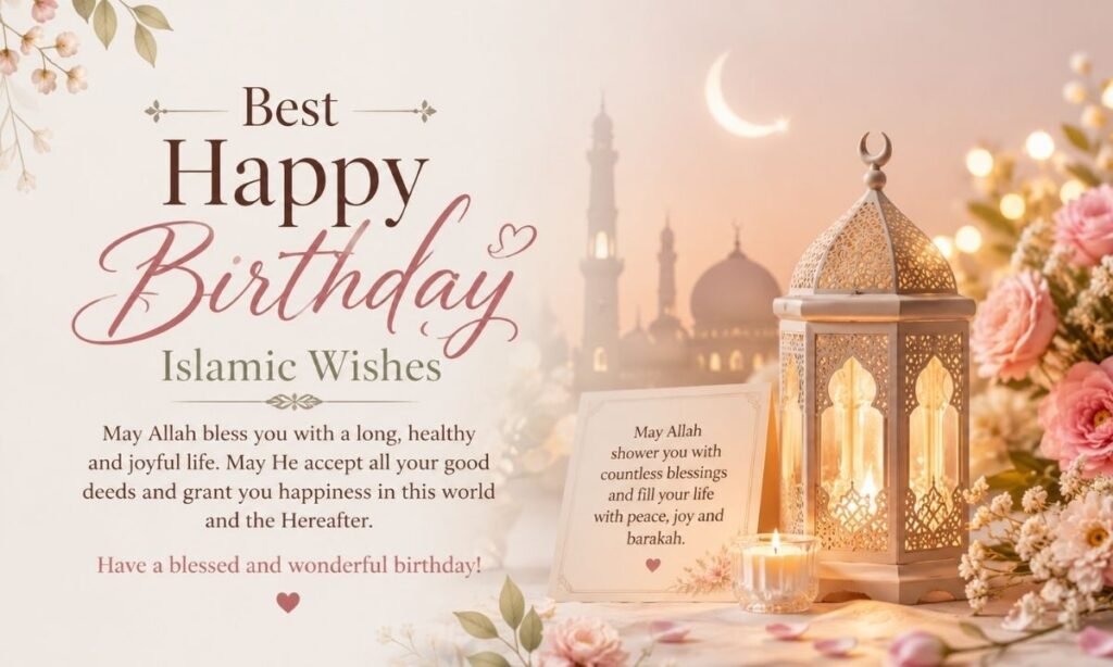 Best Happy Birthday Islamic Wishes
