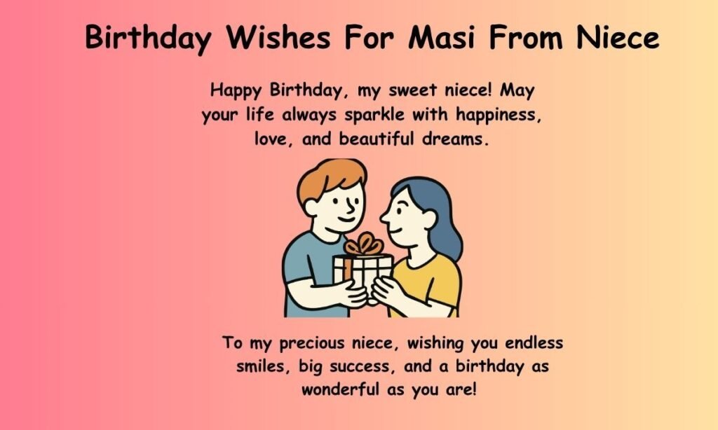 Birthday Wishes For Masi From niece