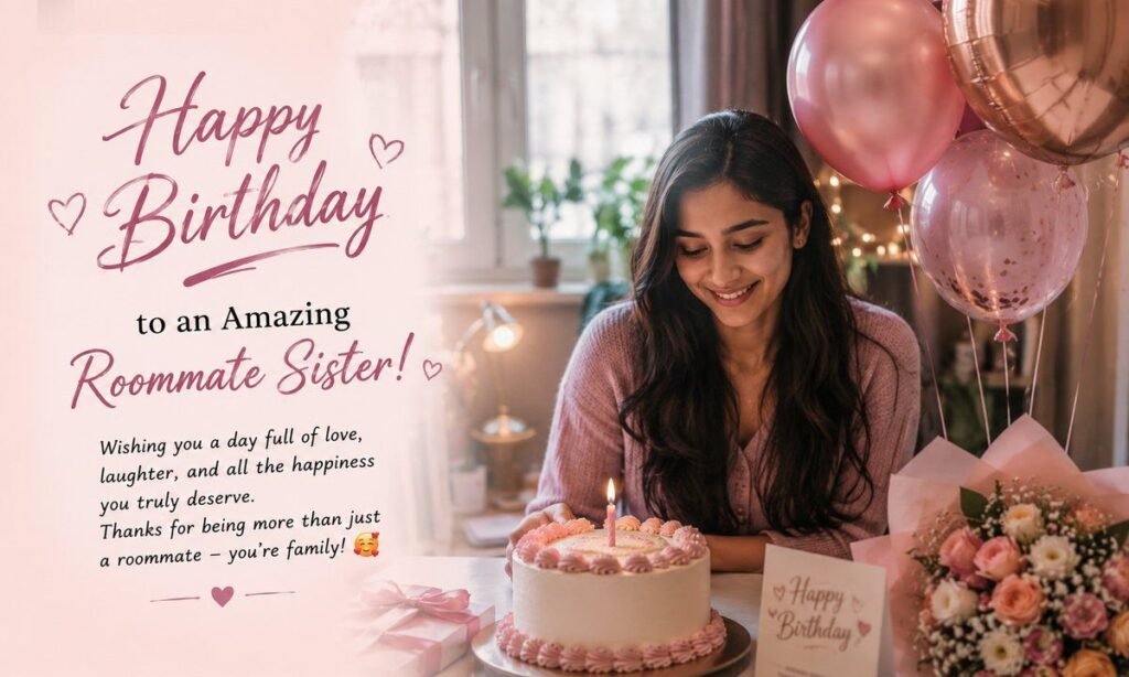 Birthday Wishes For Roommate Sister