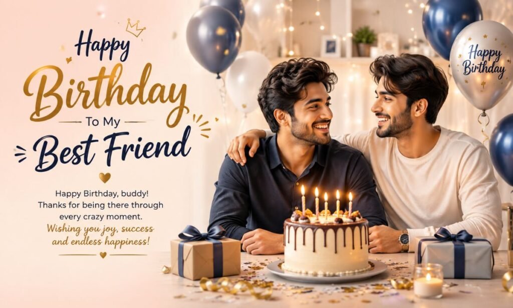 Birthday Wishes for Best Friend boy