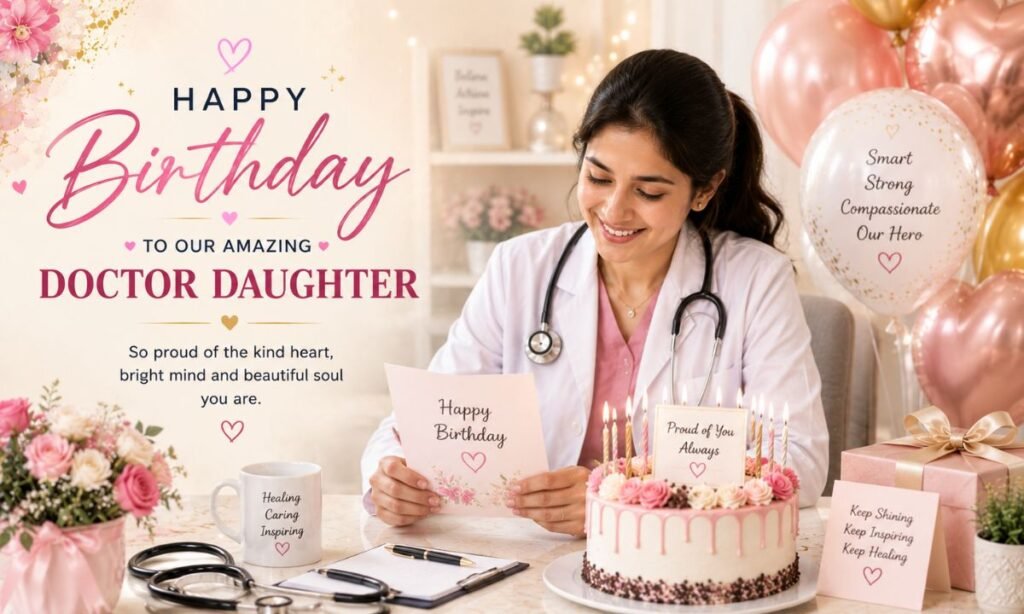 Birthday Wishes for Doctor daughter