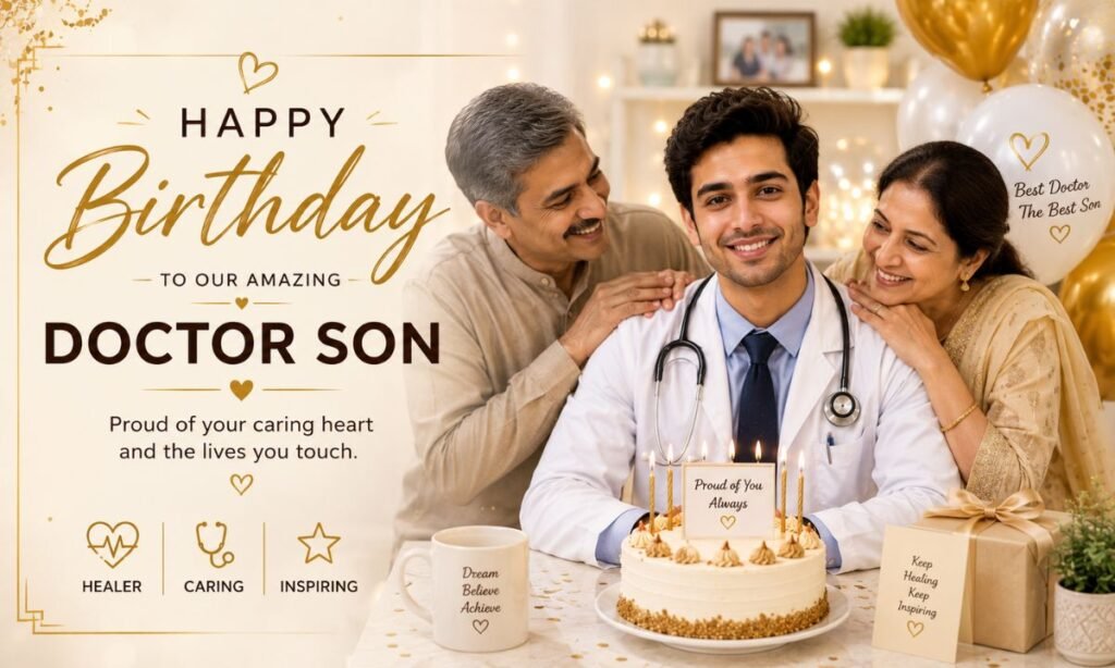Birthday Wishes for Doctor son