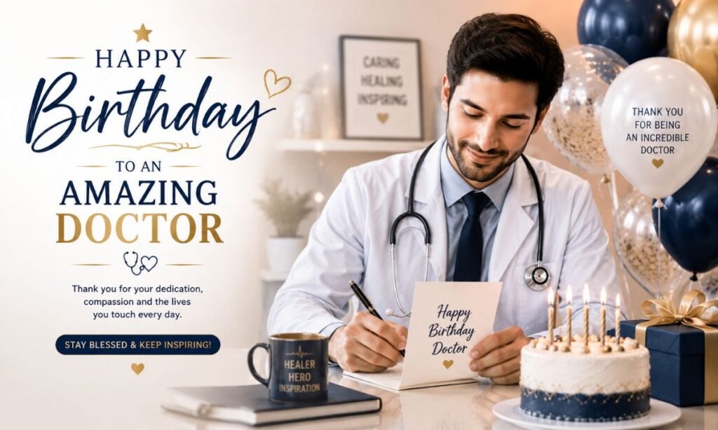 Birthday Wishes for male Doctor
