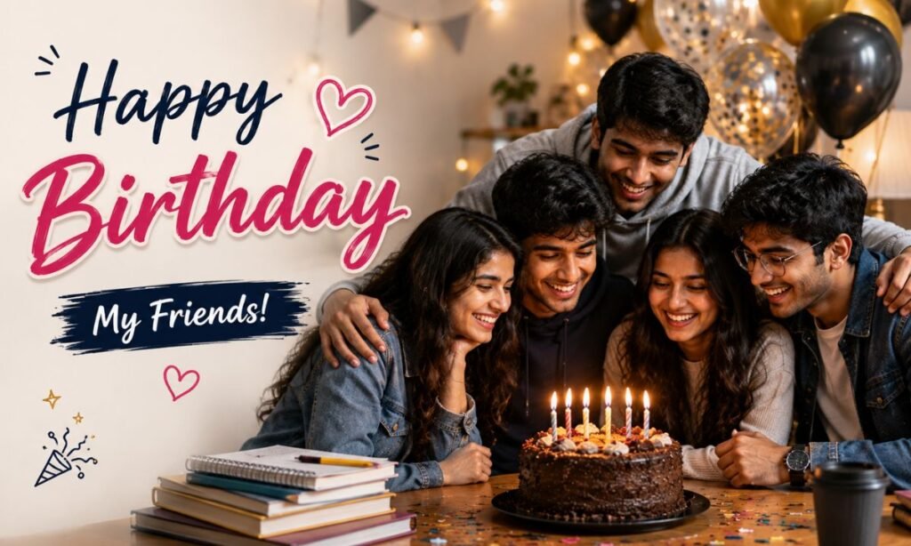 Birthday wish for collage friend