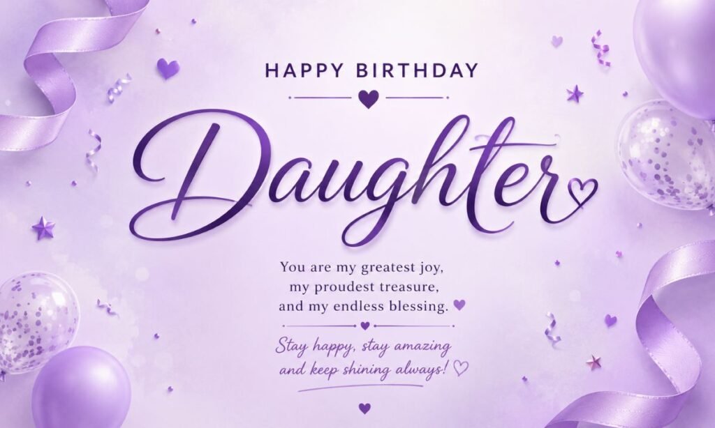 unique birthday wishes for daughter