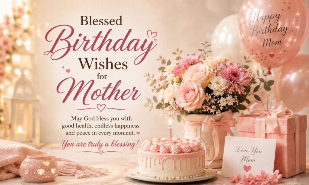 Blessed wishes from to mother