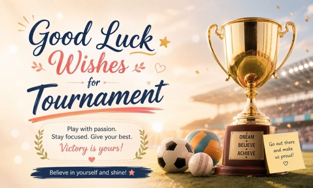 Good Luck Wishes for Tournament