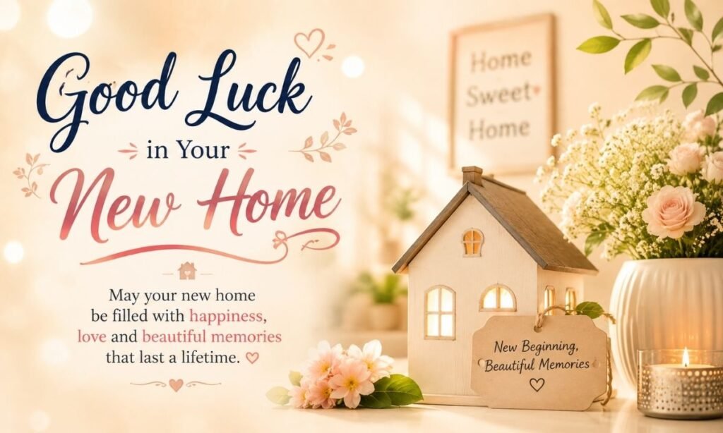 Good Luck in Your New Home