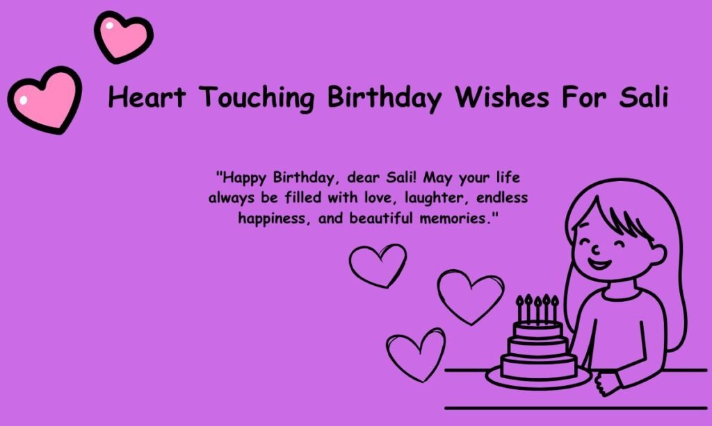 Heart Touching Birthday Wishes For Sali