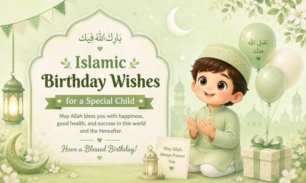 Islamic Birthday Wishes for Children