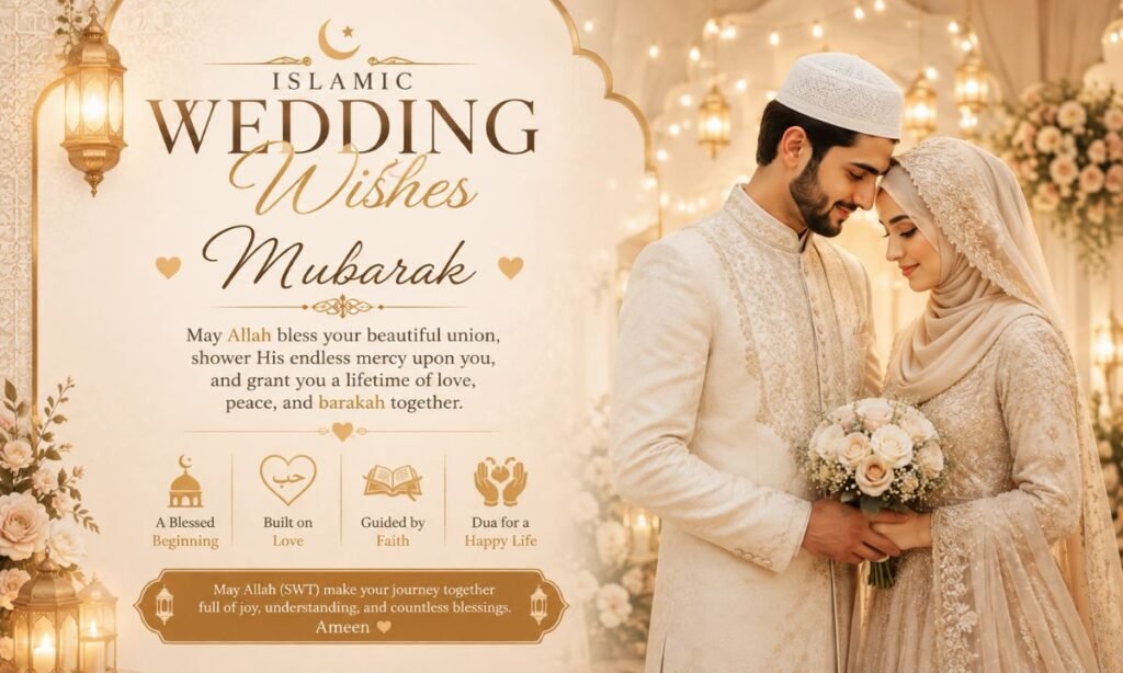 Islamic wedding wishes