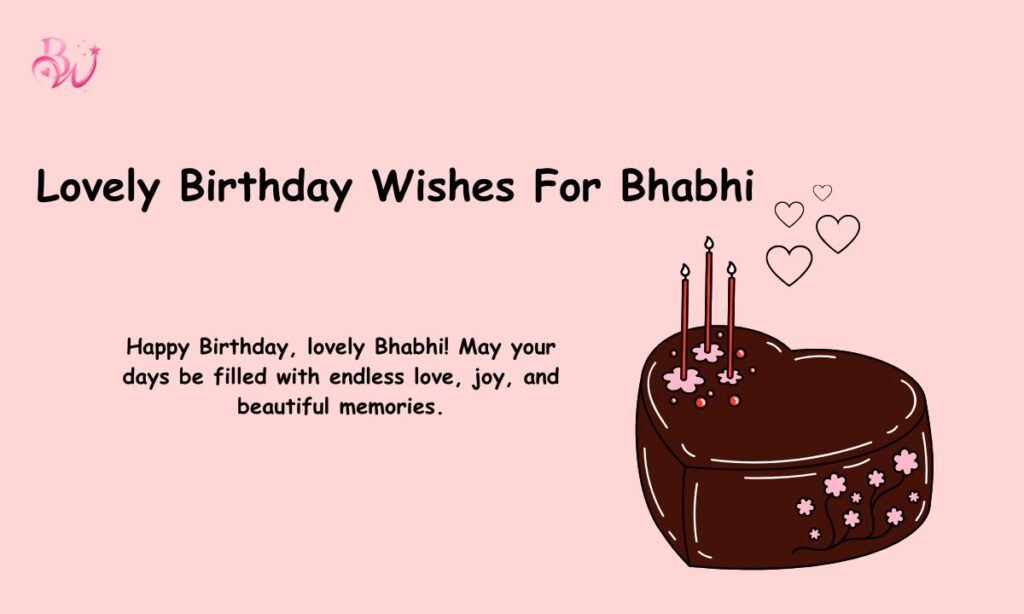 Lovely Birthday Wishes For Bhabhi