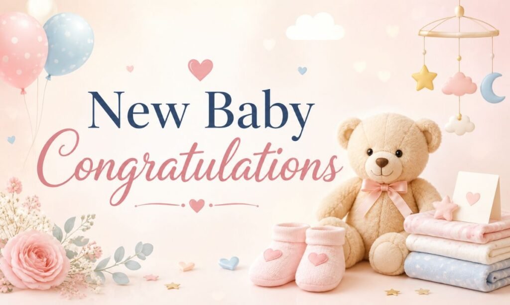 New baby Congratulations