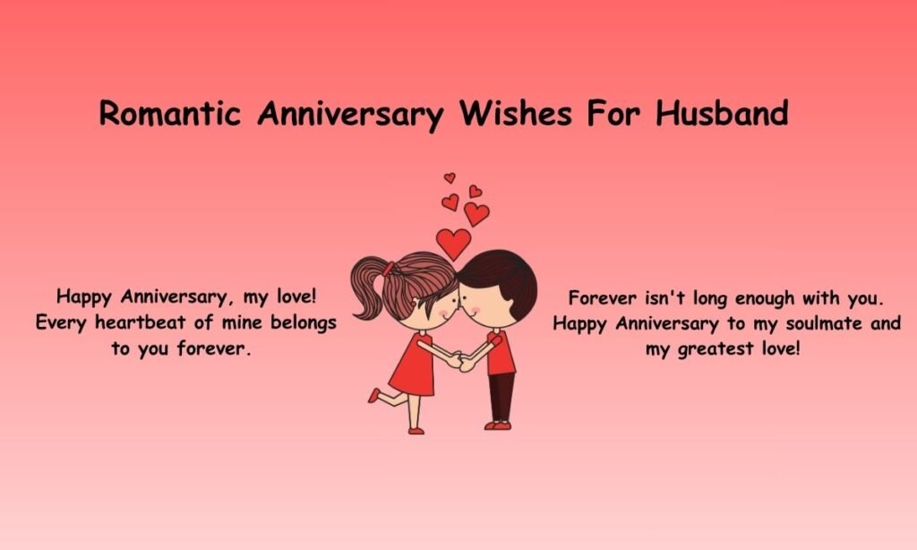 Romantic Anniversary Wishes For Husband