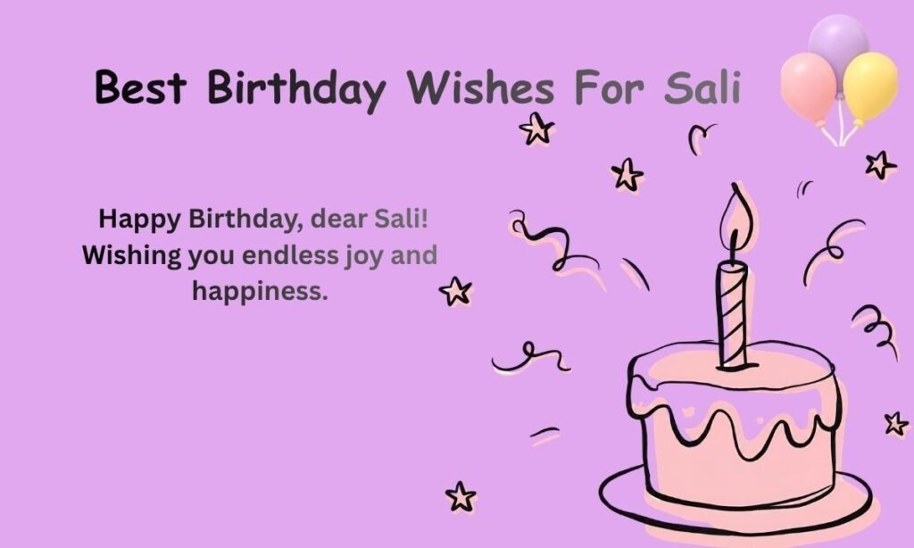 best Birthday Wishes for Sali 