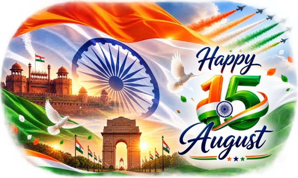 best wishes for 15 august