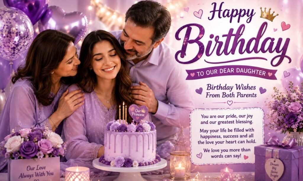 birthday wishes for daughter from parents