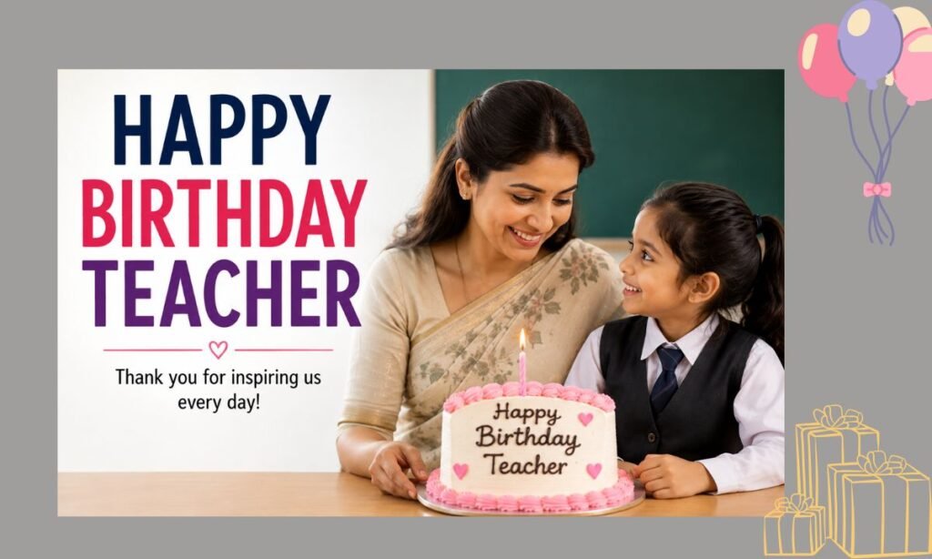 birthday wishes for female teacher