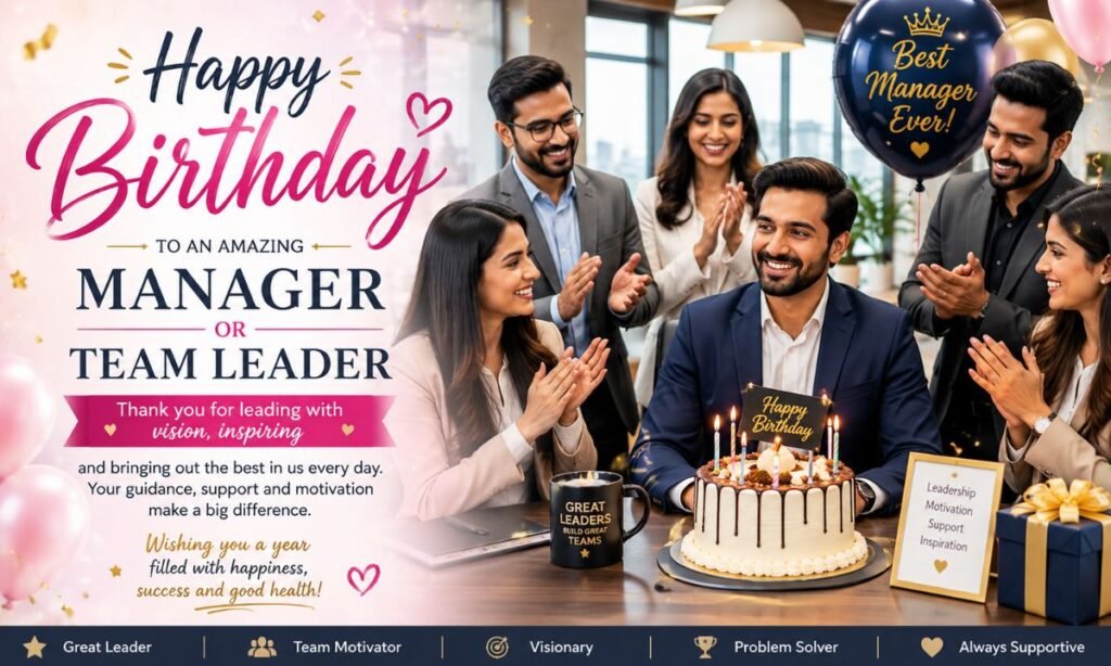 birthday wishes for manager