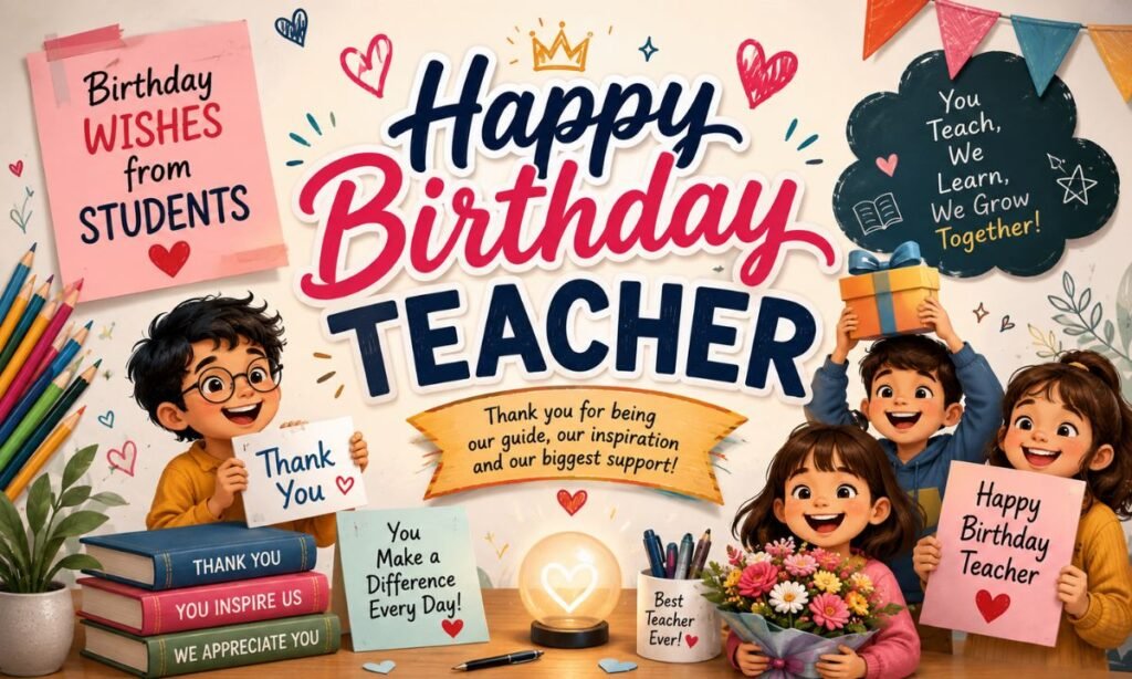 birthday wishes from students