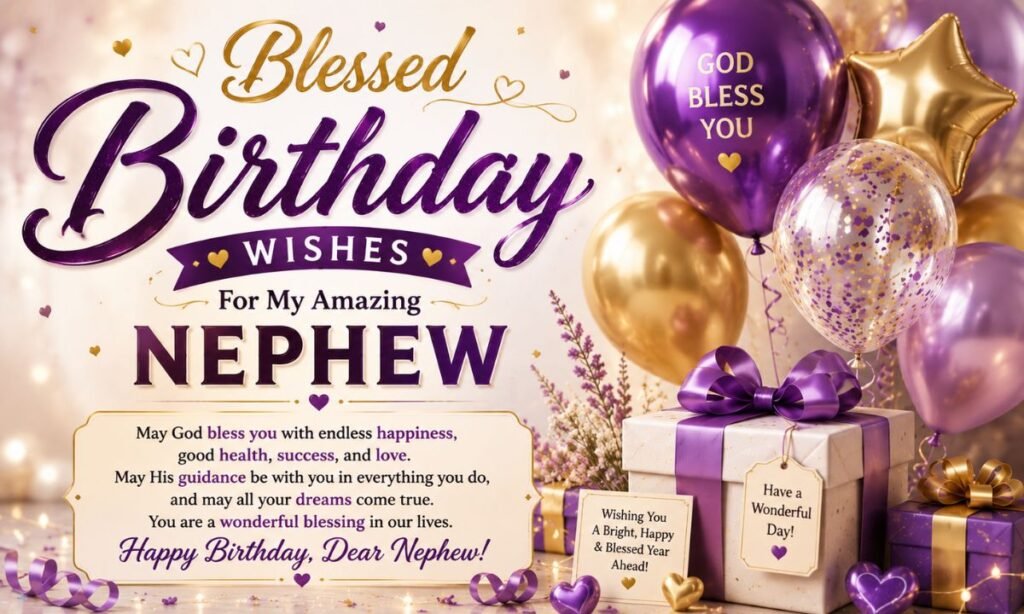 blessed birthday wishes for nephew