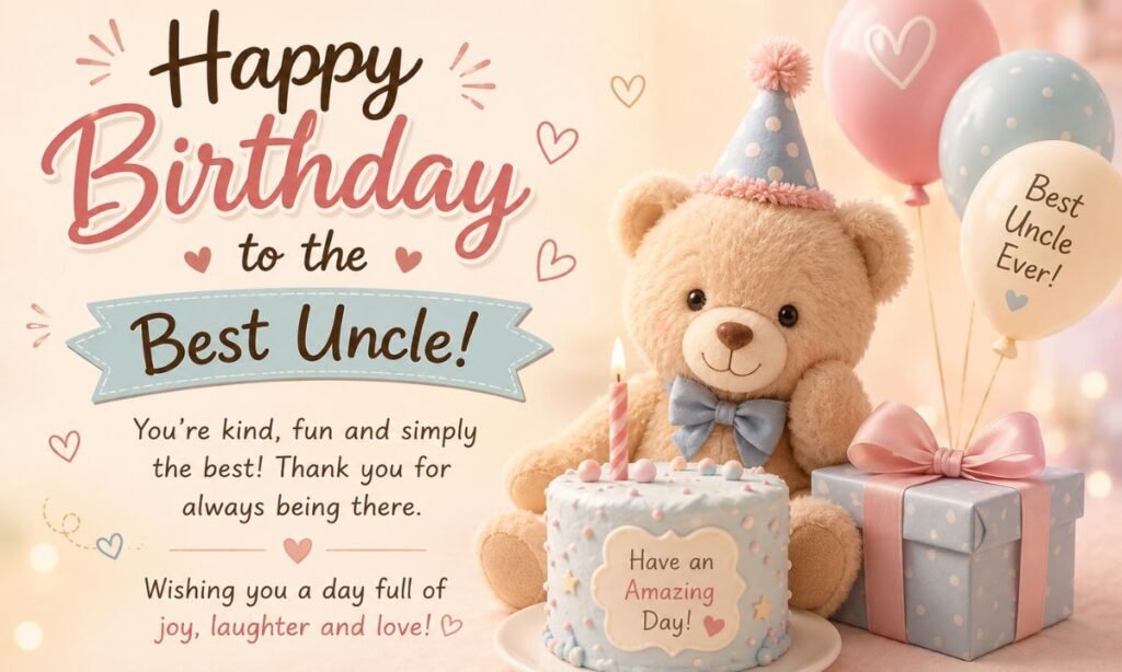 cute birthday wishes for uncle