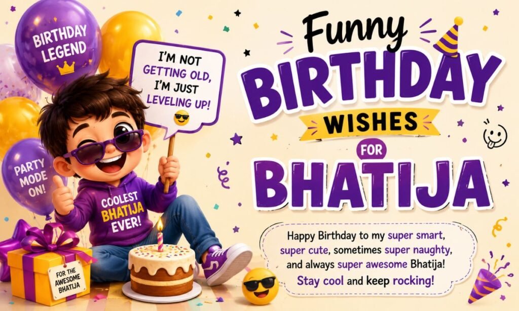funny birthday wishes for bhatija