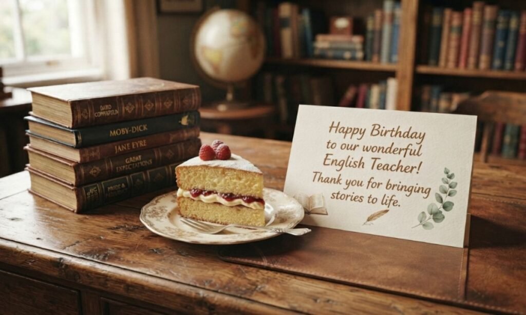 happy birthday english teacher