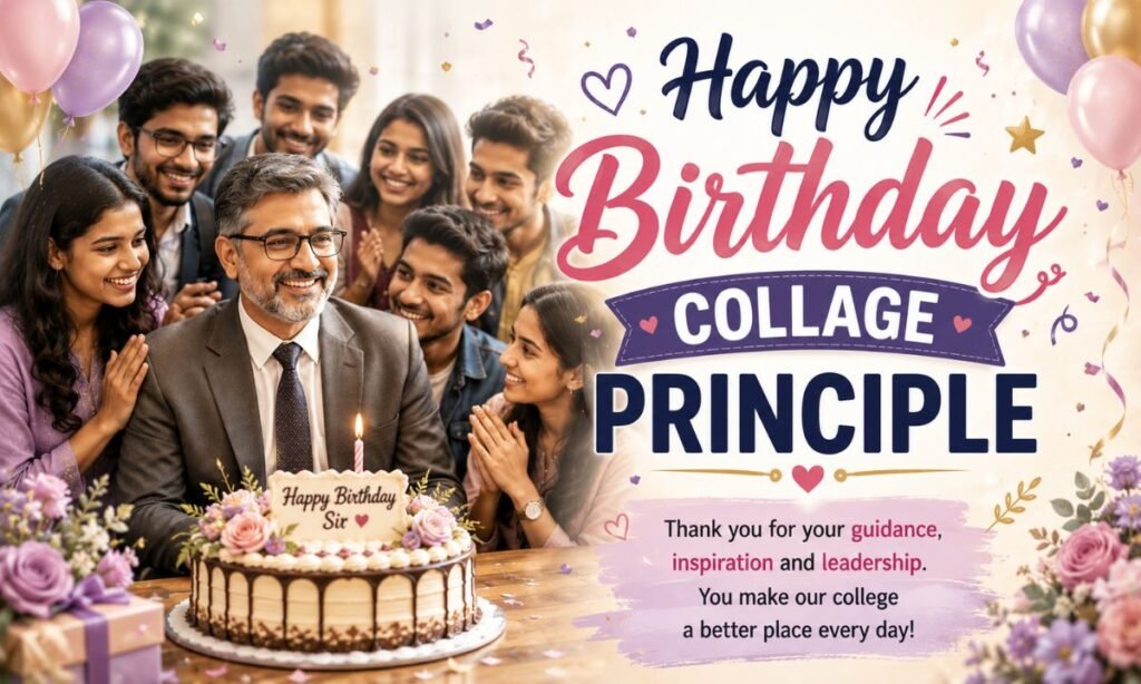 happy birthday for principle