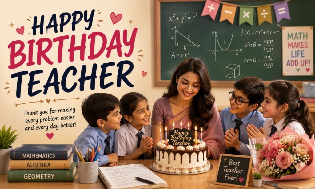 happy birthday math teacher 