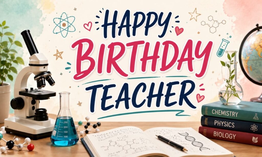happy birthday science teacher