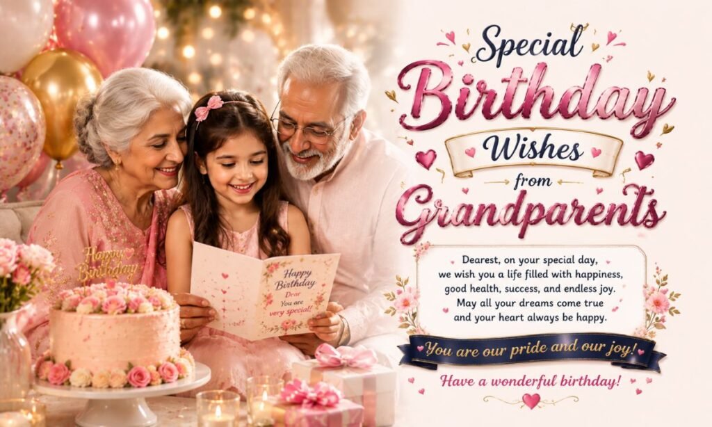 happy birthday wish from grandparents 