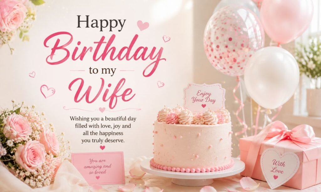 heart touching birthday wishes for wife