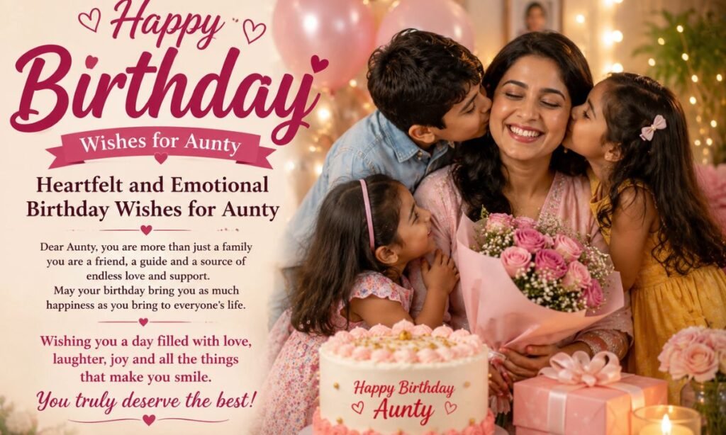 heartfelt happy birthday wishes for aunt
