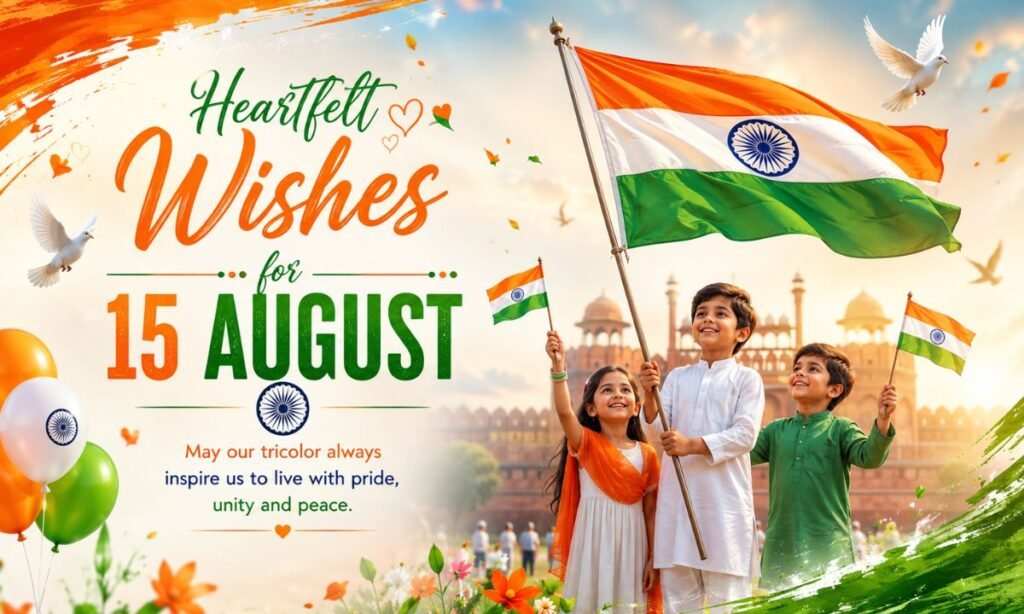 heartfelt wishes for 15 august