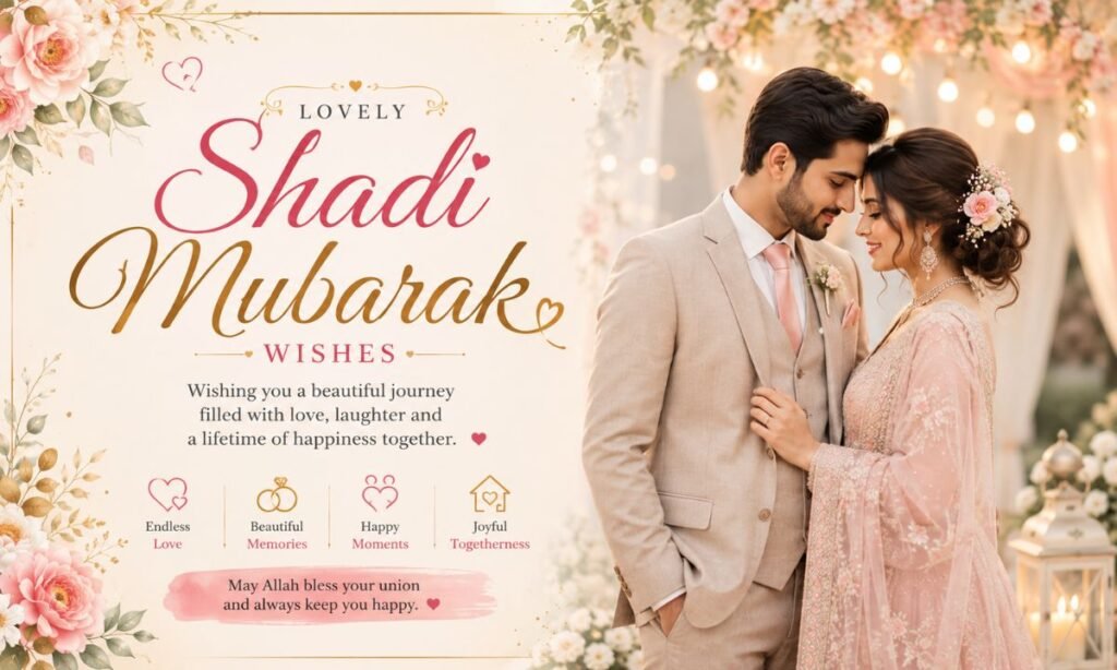 lovely Shadi mubarak wishes