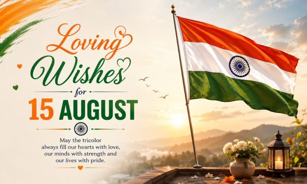 loving wishes for 15 august