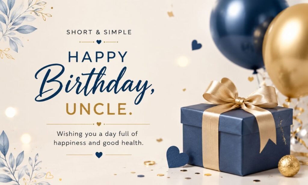 simple birthday wishes for uncle