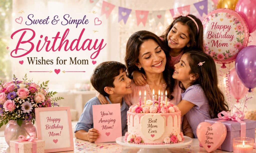 sweet and simple birthday wishes for mom