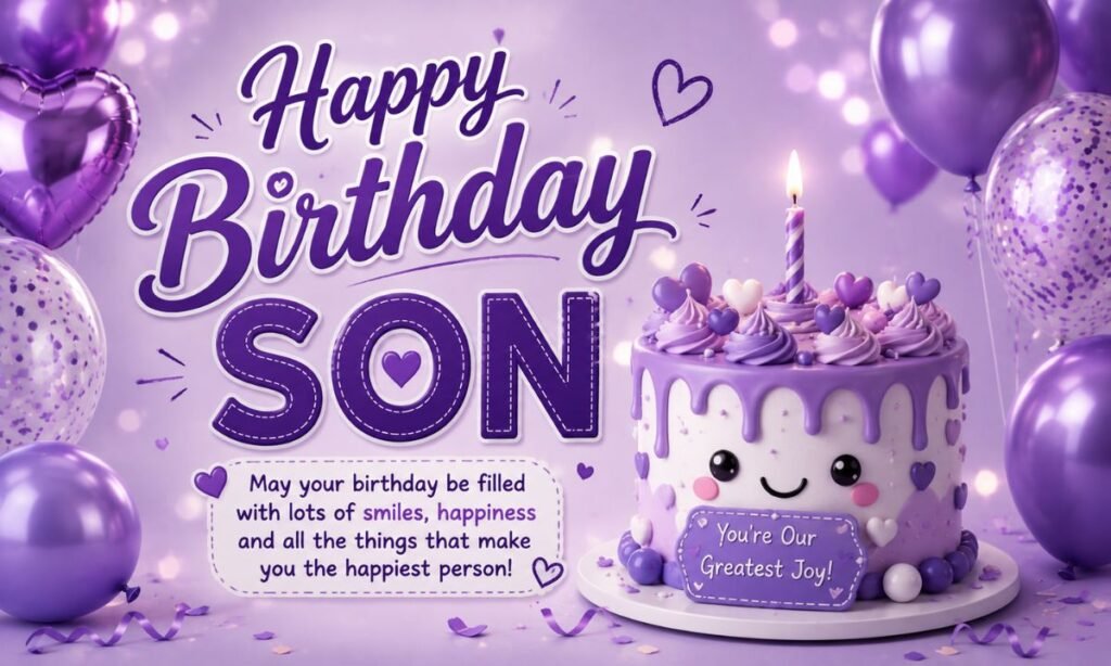happy birthday wishes for son