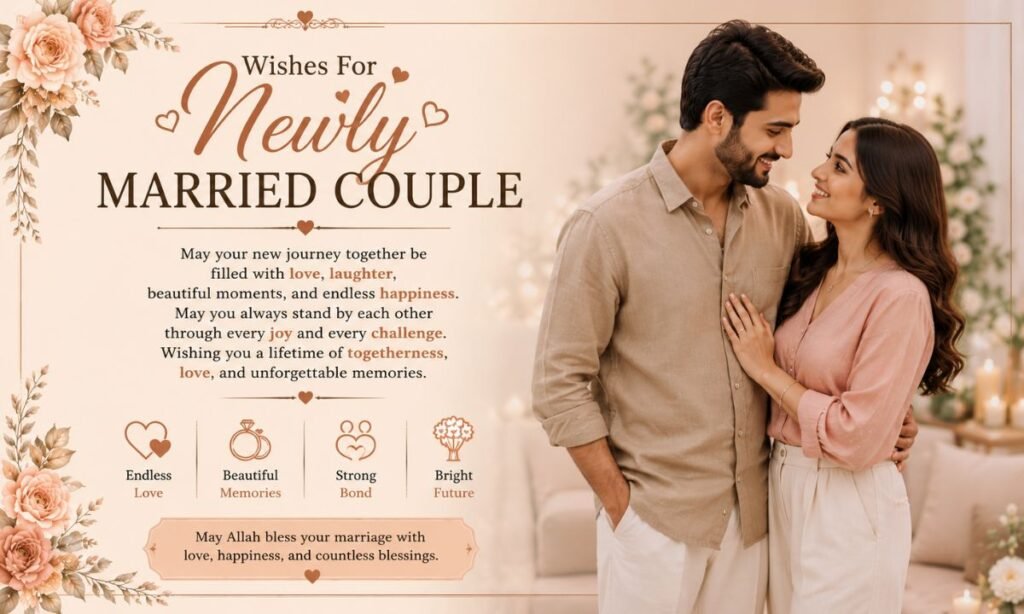 wishes for newly wedding couple